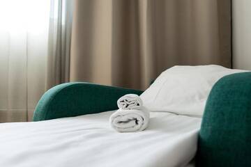Фото номера Стандартный трехместный номер Отель GreenStar Hotel Joensuu г. Йоэнсуу 11